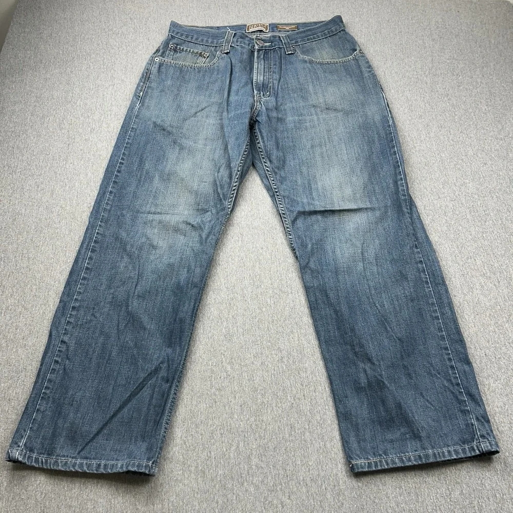 Levis 559 Relaxed Straight‎ Jeans Mens 34x28 Blue Medium Wash Denim Pants